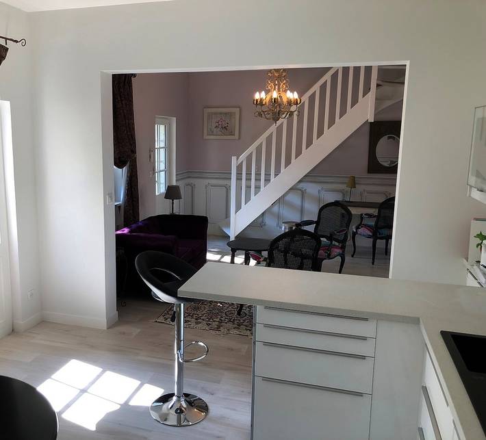 Location de vacances pour 2 personnes, avec jardin ainsi que vue et terrasse à Azay-le-Rideau - 4