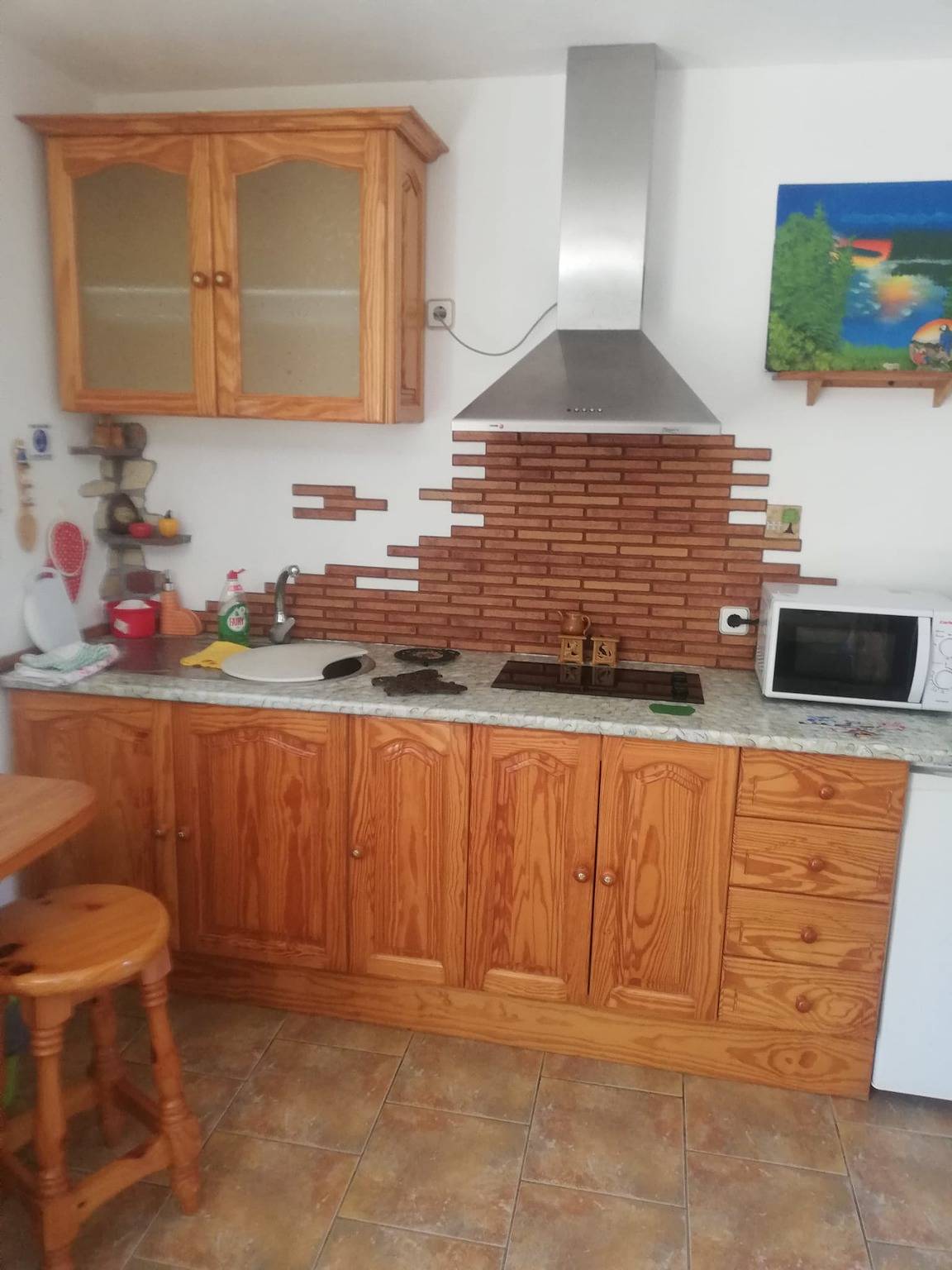 Casa de vacaciones "Casa Grenado" con vistas al mar, balcón privado y Wi-Fi in Tazo, Vallehermoso