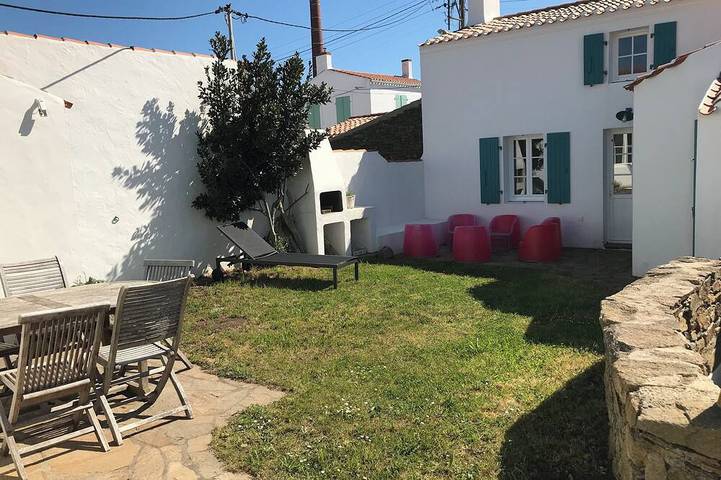 Maison de vacances pour 10 personnes, avec jardin et terrasse dans Port Joinville