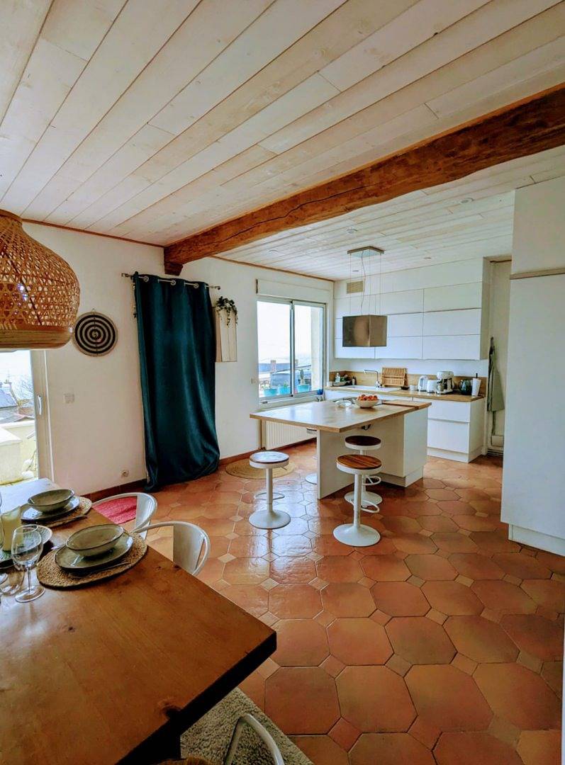 10* Viva La Vie* 3 * vue mer - terrasse - lave-linge in Ault, Région d'Abbeville