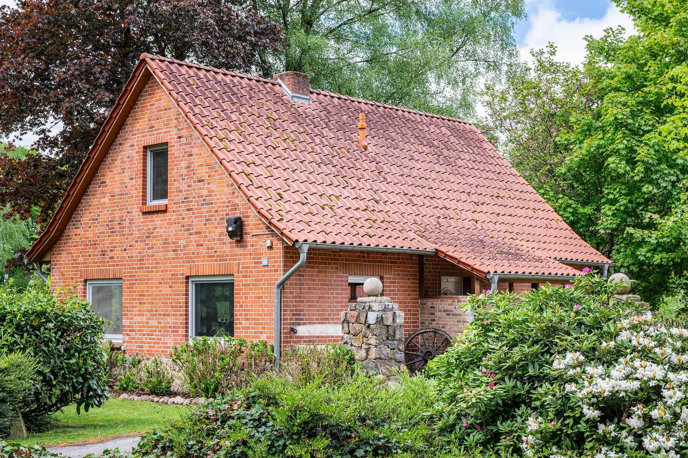 Maison de vacances indépendante en pleine nature avec grande terrasse et vue panoramique in Kirchlinteln, Aller-Leine Valley
