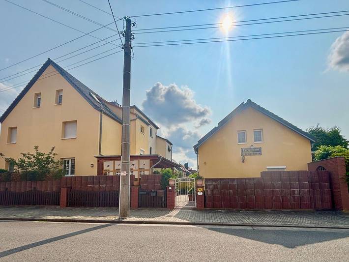 Ferienwohnung für 3 Personen, mit Garten und Sauna, kinderfreundlich in Dessau-Wörlitzer Gartenreich