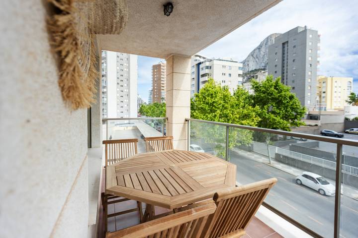 Vakantiewoning voor 4 personen, met balkon in Calpe