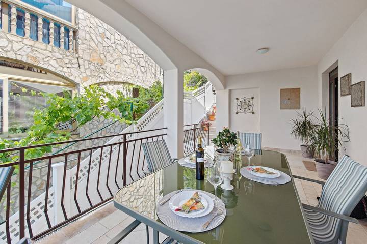 Ferienwohnung für 4 Personen, mit Garten in Rabac - 4