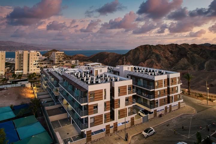 Gîte pour 4 personnes, avec sauna ainsi que balcon et piscine, adapté aux familles à Eilat - 3