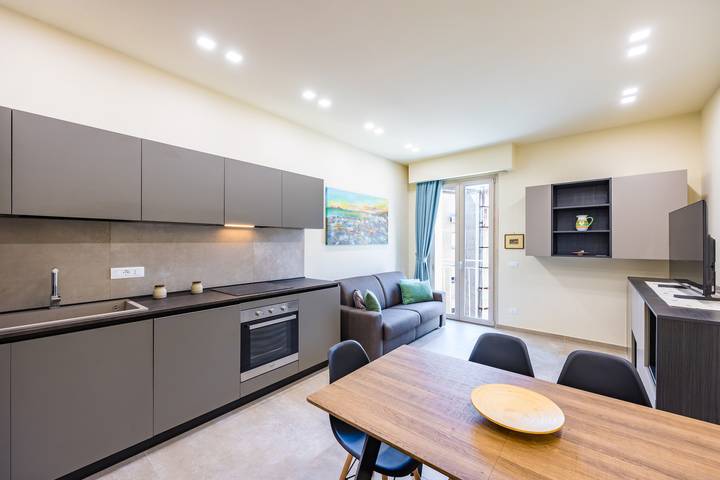 Ferienwohnung mit Meerblick für 3 Personen, mit Balkon und Ausblick