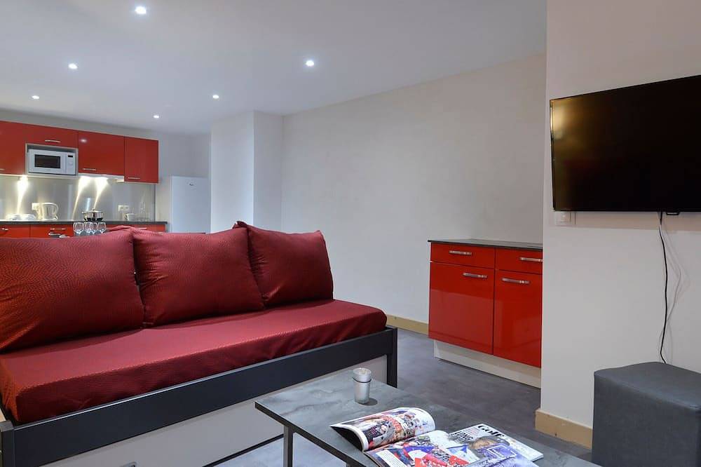 Apartamento entero, Apartamento renovado, centro estación, balcón, mascotas permitidas in La Plagne, La Plagne-Tarentaise