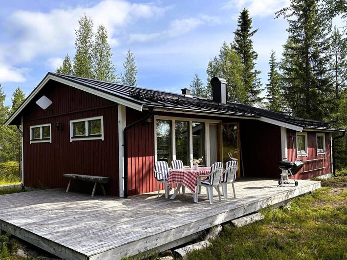 Ferienhaus für 6 Personen, mit Terrasse und Garten sowie Sauna in Idre