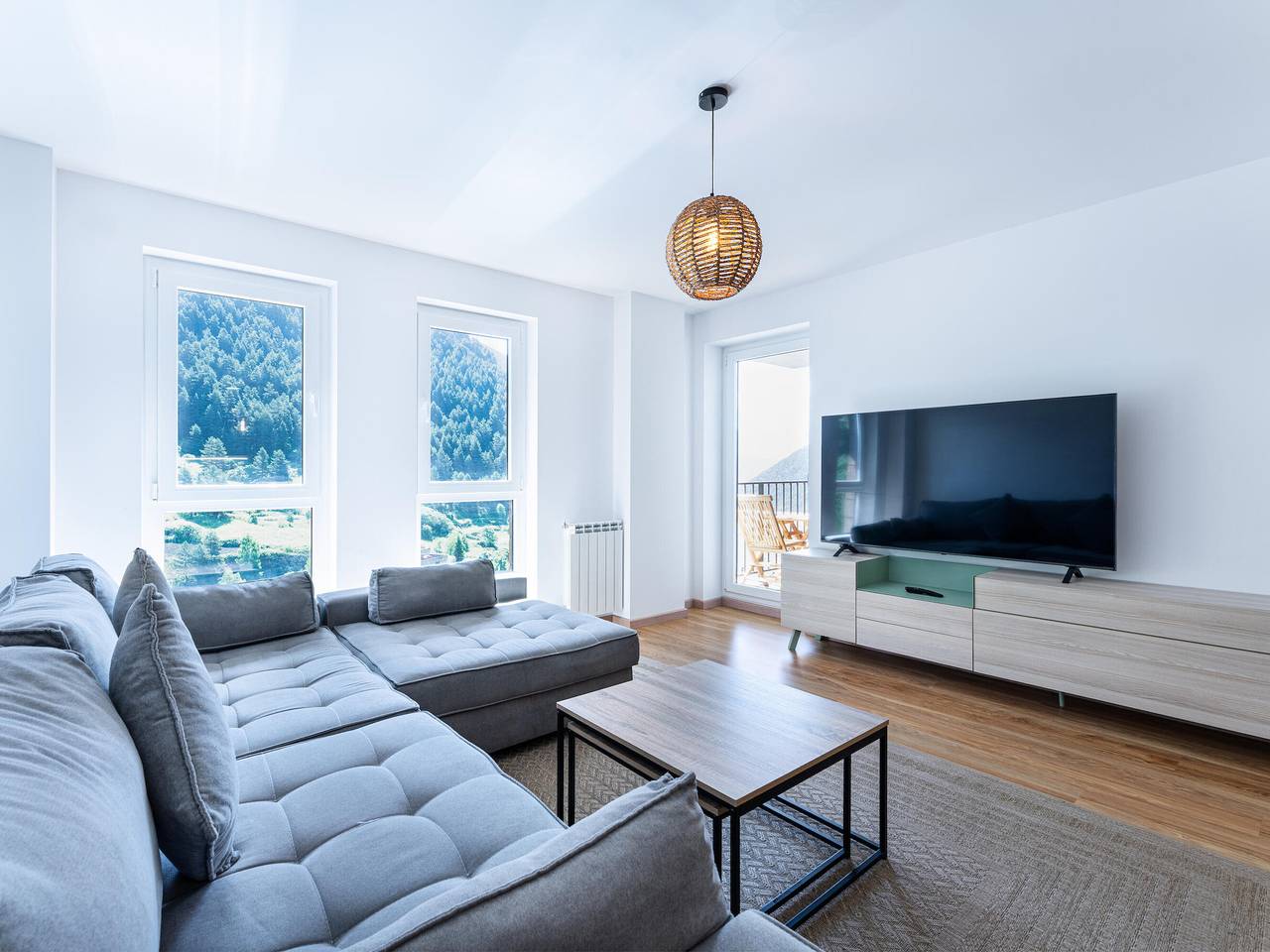 Apartamento entero, Apartamento 4 pers, 2 hab, Arinsal, con parking in Arinsal, Pal Arinsal