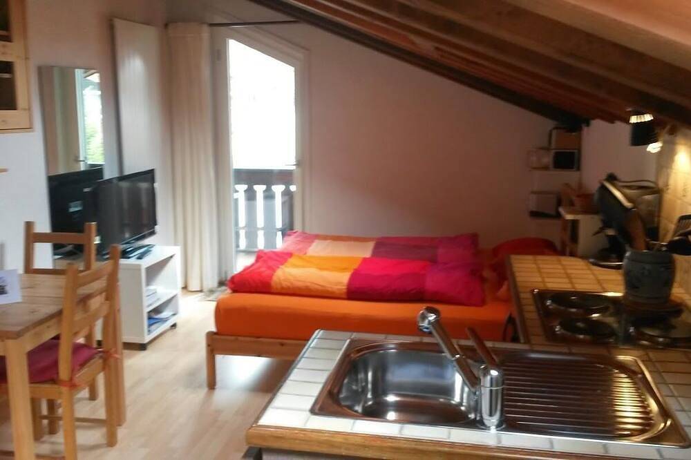 Ganze Wohnung, Studio mit Balkon, Top Lage. in Zermatt, Walliser Alpen