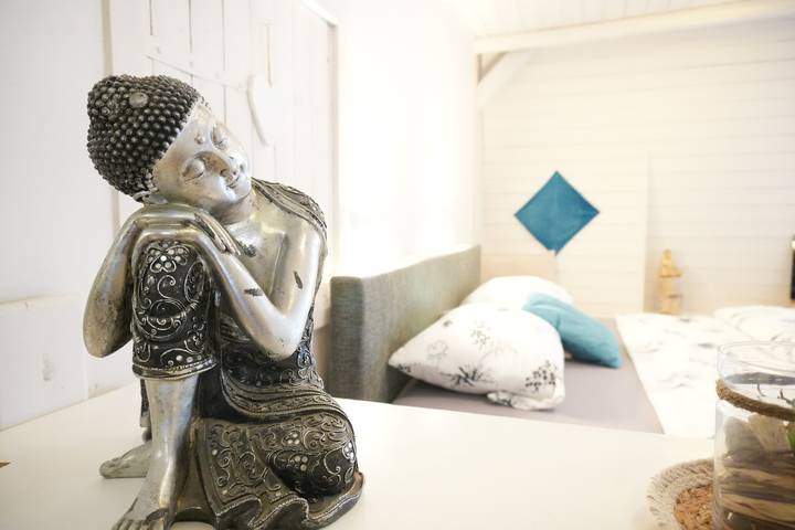 Haevn au bord de la mer, chambre Meerzeit in Reußenköge, Frise du Nord