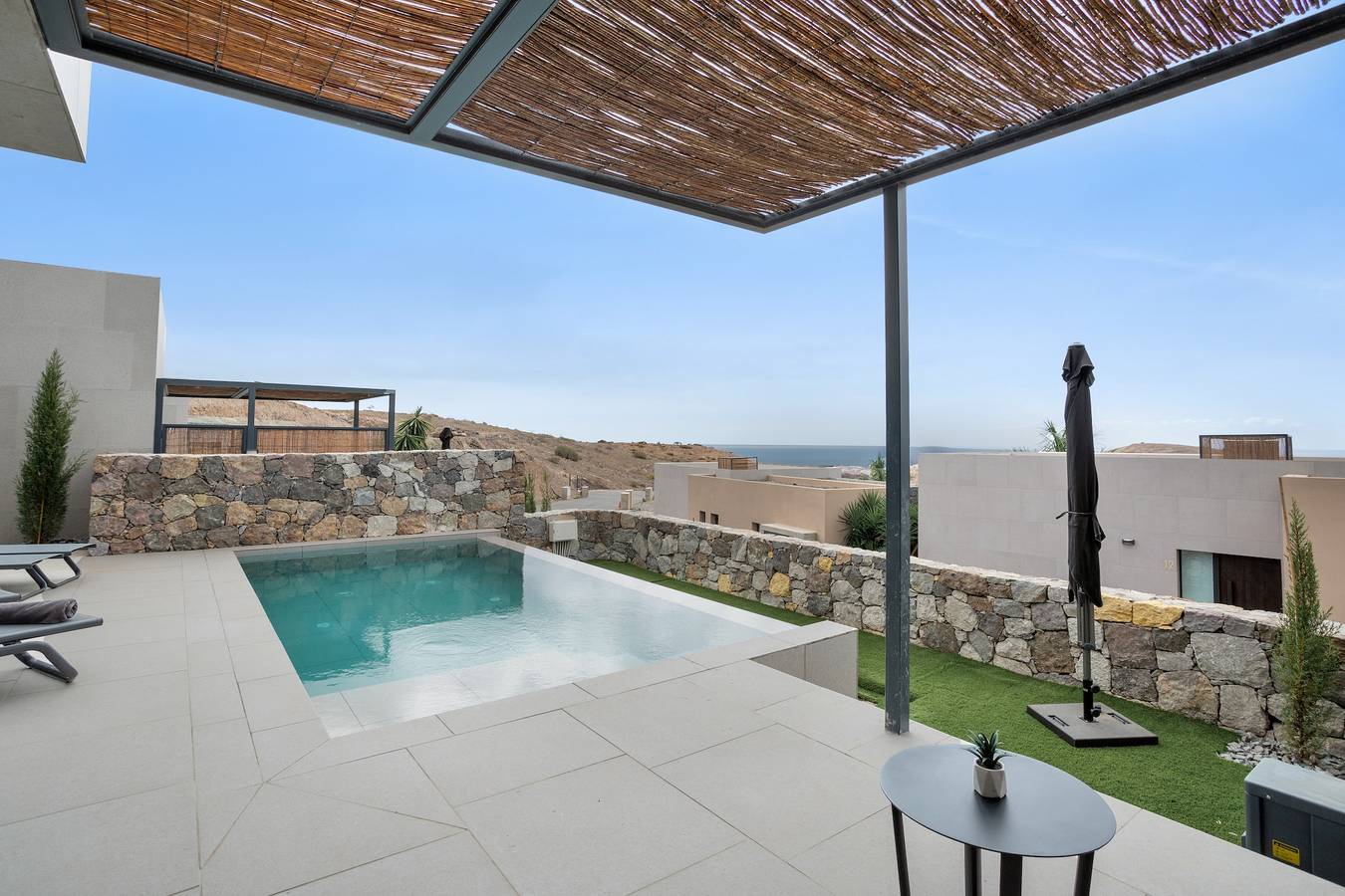 Holiday Villa 'Yucas 13' with Sea Views, Wi-Fi and Air Conditioning in Salobre, San Bartolomé de Tirajana