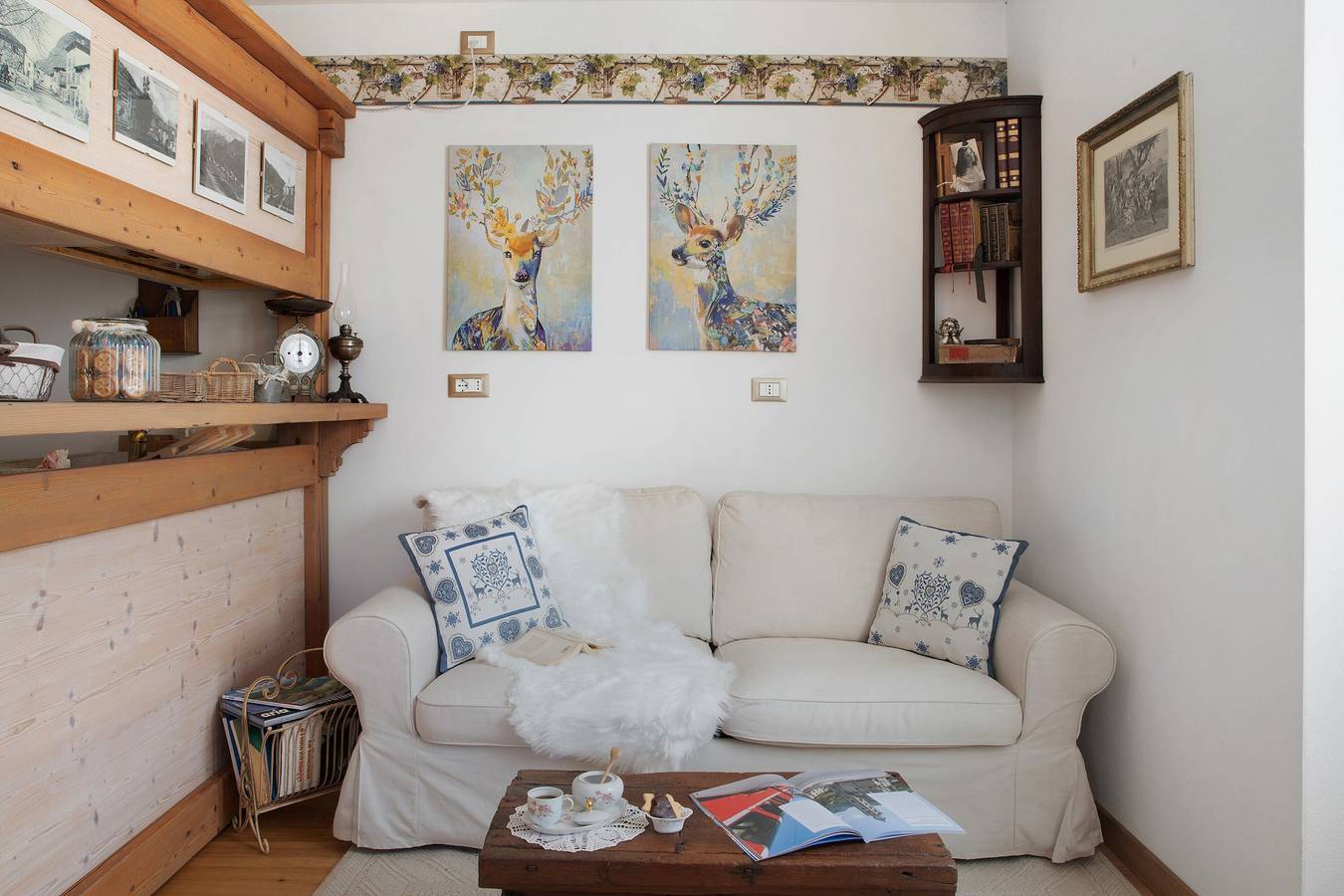 Appartement entier, Appartement de vacances "Mantaula" avec vue sur la montagne, terrasse partagée et Wi-Fi in San Giacomo (Teglio), Teglio