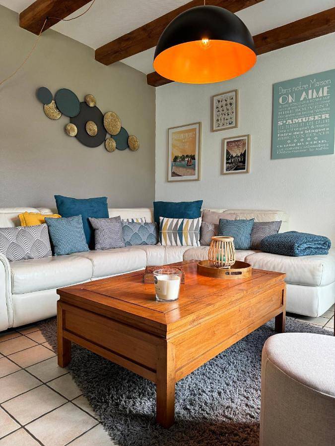 Location de vacances pour 9 personnes, avec jardin et vue, animaux acceptés à Landudec - 2