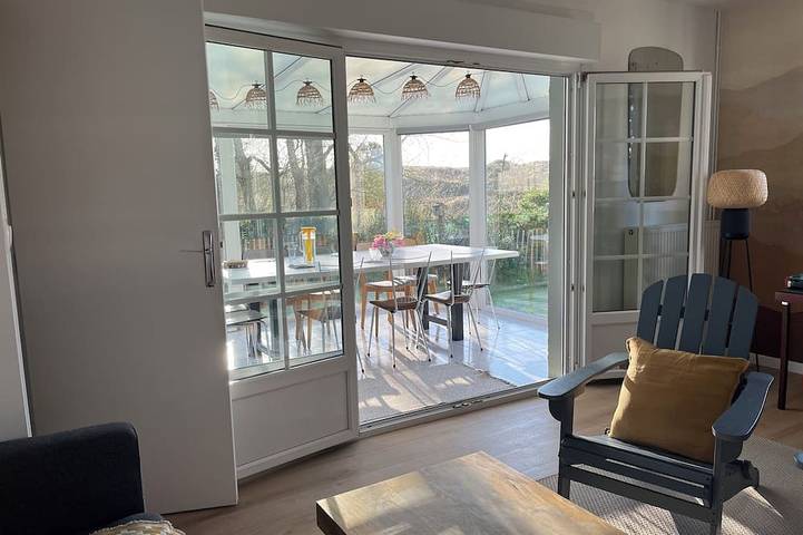 Ferienhaus für 10 Personen, mit Garten