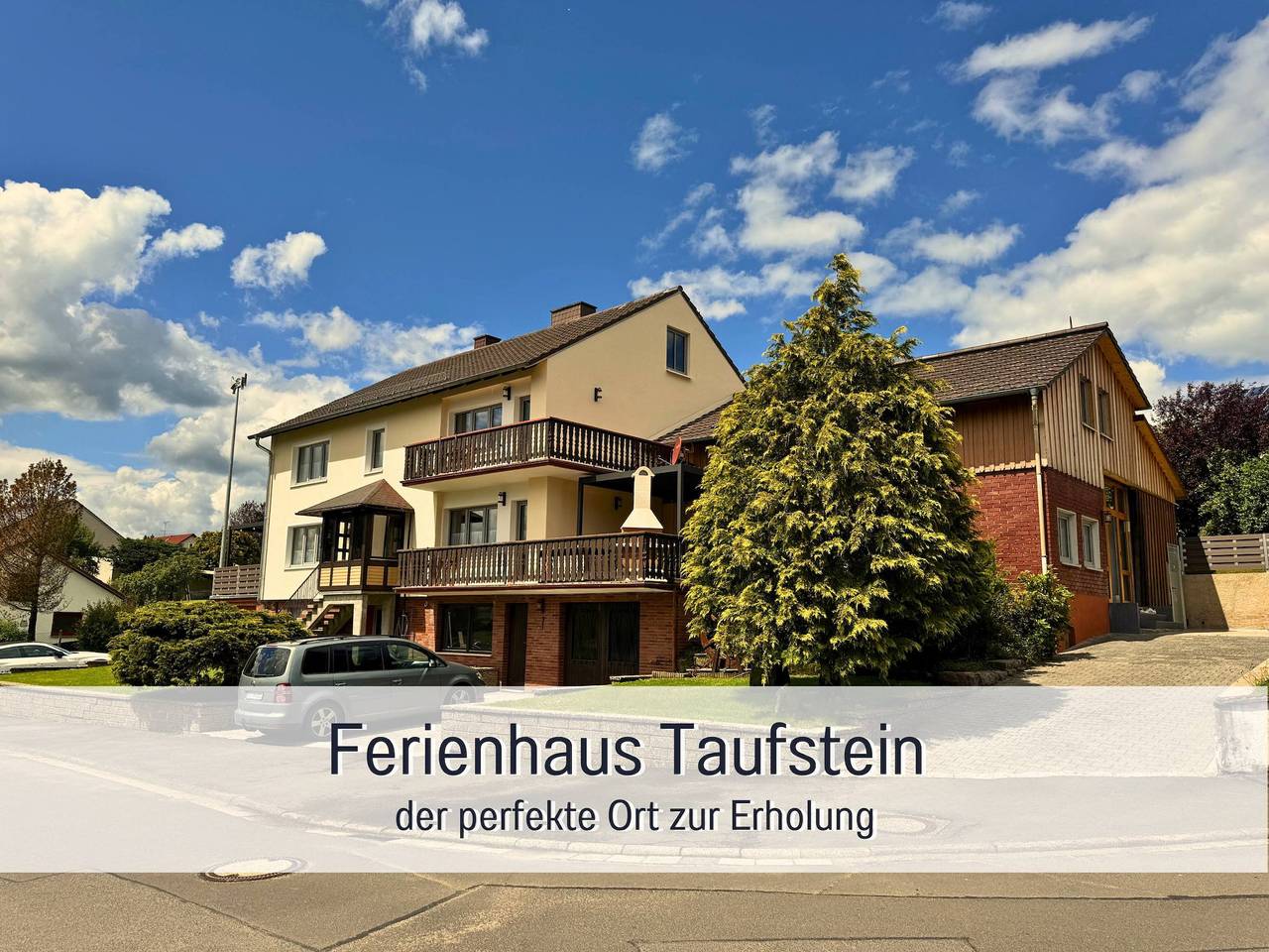 Ganze Wohnung, Ferienhaus Taufstein - Ferienhaus Taufstein 1, 140 qm, 3 Schlafzimmer, max. 6 Personen in Herbstein, Vogelsberg Region