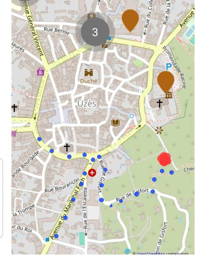 Location de vacances pour 4 personnes, avec Terrasse et Jardin ainsi que Piscine et Vue à Uzès - 2