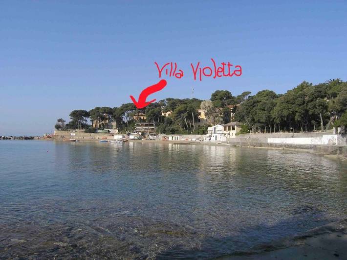 Appartamento per 4 persone, con Balcone e Terrazza nonché Giardino e Panorama a Castiglioncello