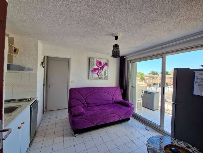 Ganze Wohnung, Wohnung mit Pool, direktem Strandzugang & WLAN-Option in Marseillan, Mittelmeerküste (Frankreich)