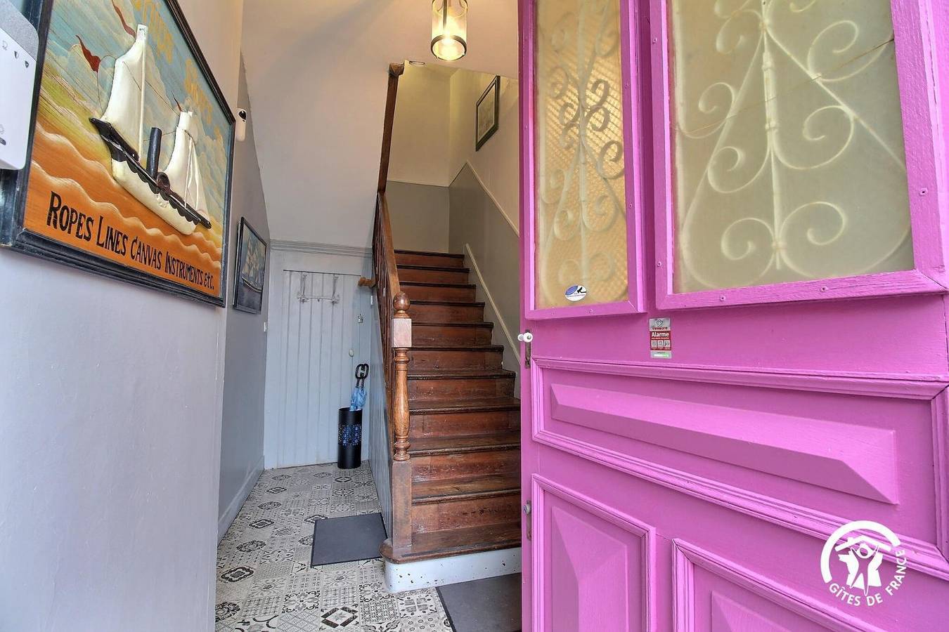 Les Palmiers Roses in Vannes, Côte des Mégalithes