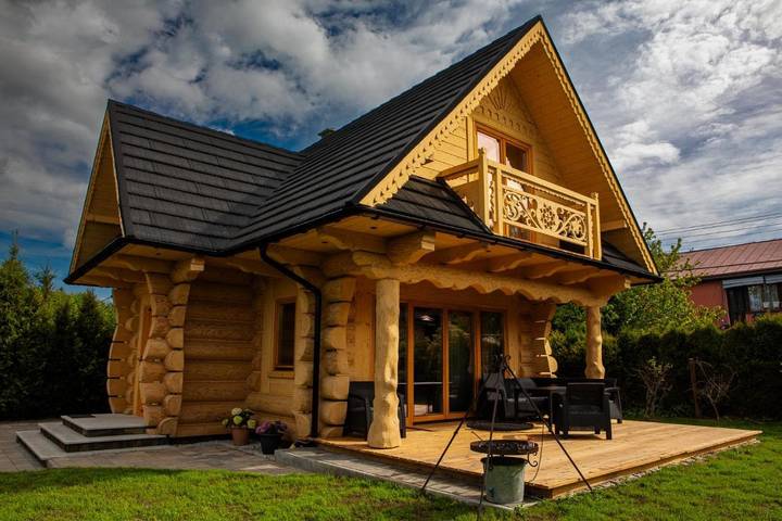 Chalet para 7 pessoas, com jardim e jacuzzi e ainda sauna - 1