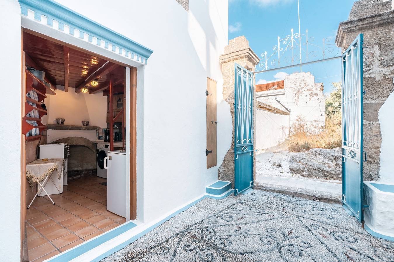 Traditionelles Haus in Koskinou in Koskinou, Rhodos