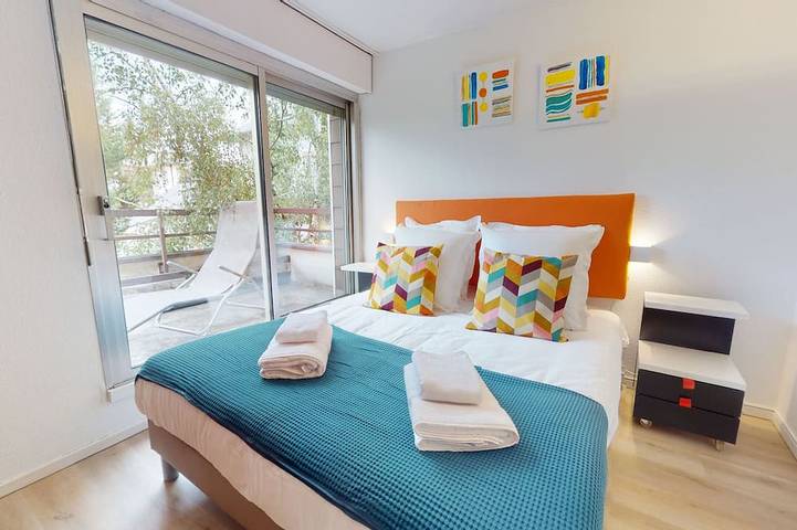 Ferienhaus für 10 Personen, mit Balkon und Garten in Colmar - 2