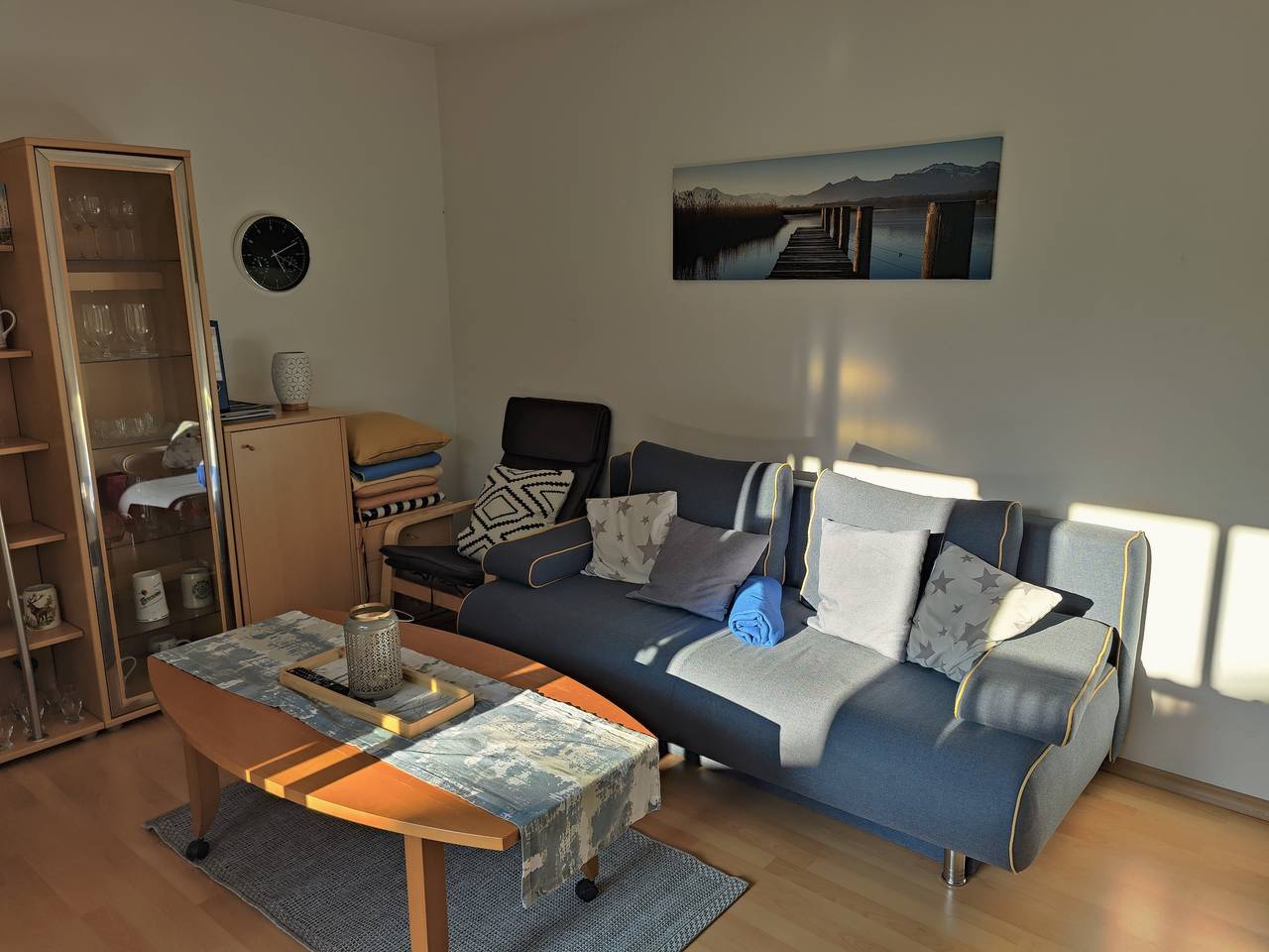 Ganze Ferienwohnung, Ferienwohnung Haus Bergblick - Ferienwohnung Sinterhauf im Haus Bergblick, sep. Schlafzimmer, Balkon, 50 qm in Prien, Prien am Chiemsee
