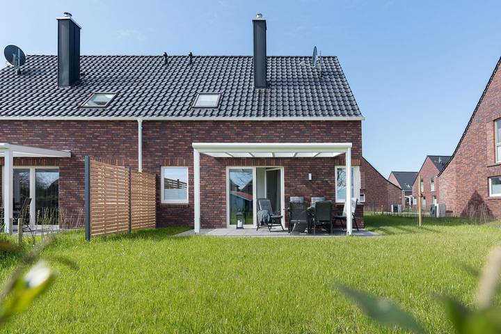Ferienhaus für 6 Personen, mit Terrasse und Garten sowie Sauna