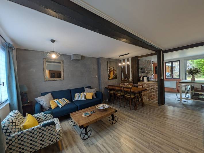 Maison de vacances pour 5 personnes, avec jardin et jacuzzi, animaux acceptés