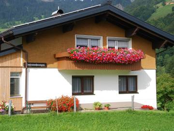Ferienwohnung für 2 Personen, mit Garten und Balkon in Au