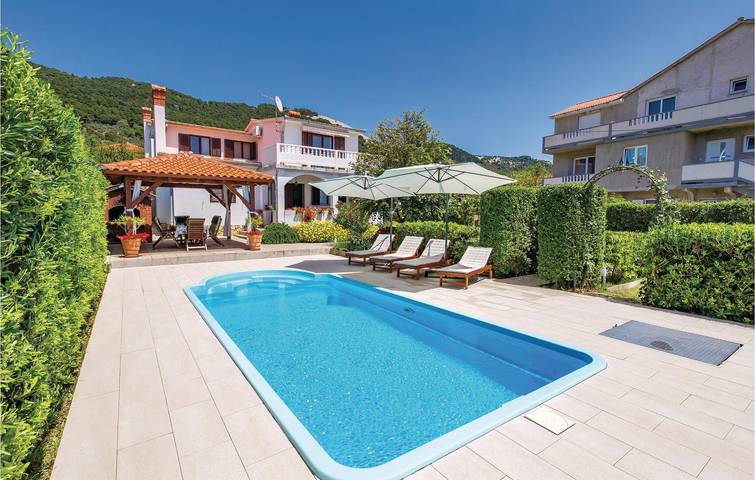 Ferienhaus mit Meerblick für 8 Personen in Barbat na Rabu