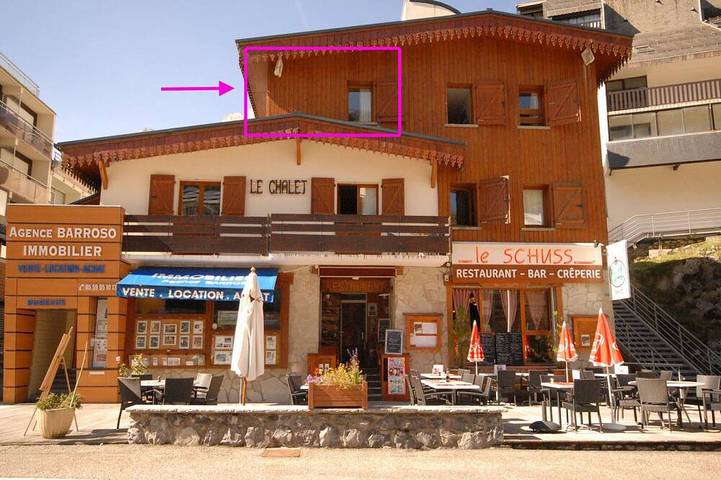 Chalet pour 4 personnes, avec piscine dans Gourette - 3