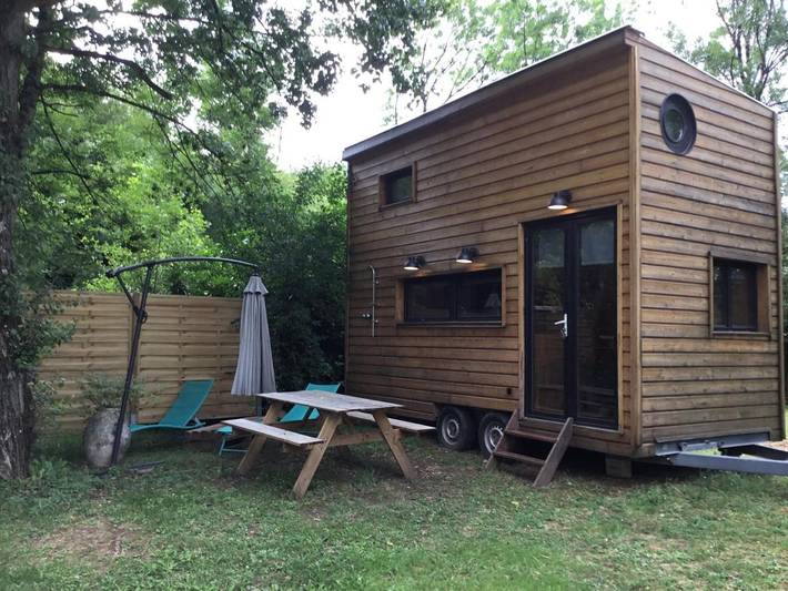 Tente pour 3 personnes, avec Terrasse ainsi que Jardin et Vue
