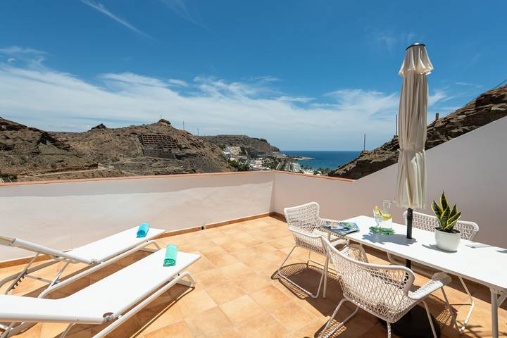 Ferienwohnung für 4 Personen, mit Terrasse und Pool auf Gran Canaria