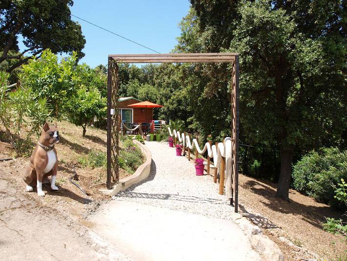Chalet pour 4 personnes, avec terrasse et jardin en Corse - 2
