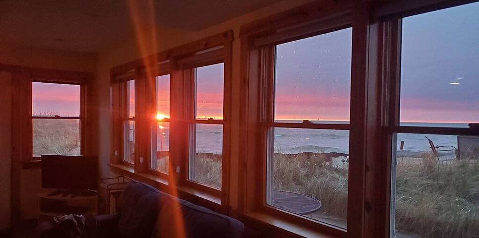 Beach rental for 3 people, with terrace in Indiana