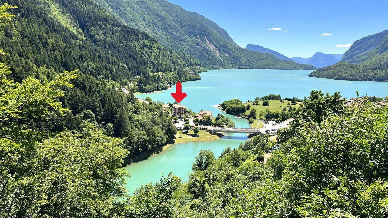 Ganze Wohnung, Trilocale sul Lago di Molveno in Molveno, Brentagruppe