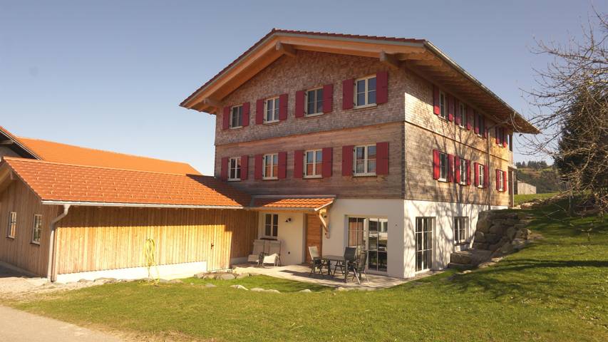 Ferienwohnung für 2 Personen, mit Balkon und Terrasse sowie Garten in Oy-Mittelberg - 2