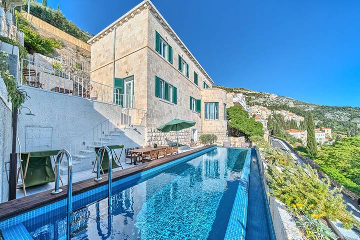 Villa für 13 Personen, mit Balkon und Pool sowie Sauna in Dubrovnik - 2