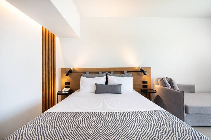 Standard Doppelzimmer – Blick ins Landesinnere in Kos