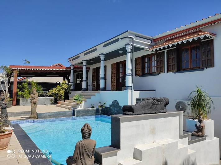 Villa pour 5 personnes, avec vue ainsi que terrasse et piscine à Sainte-Marie (Île de la Réunion)