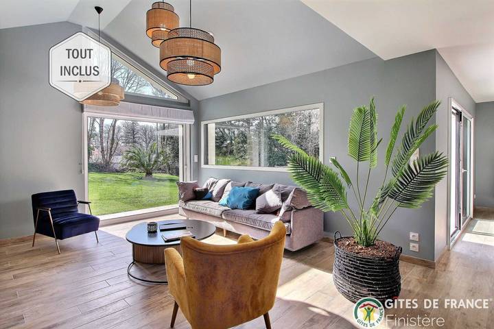 Gîte für 6 Personen, mit Terrasse und Garten