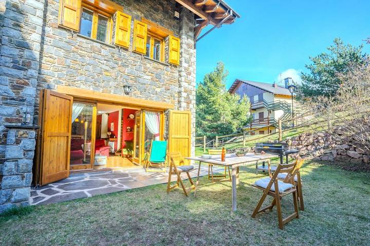 Apartamento para 10 personas, con Jardín en Alp