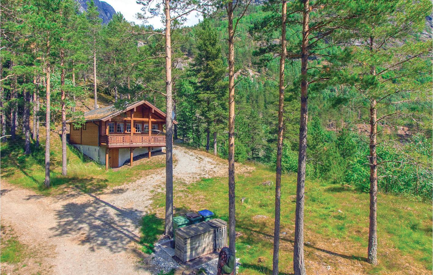 Casa de vacaciones para 7 personas con terraza in Stryn