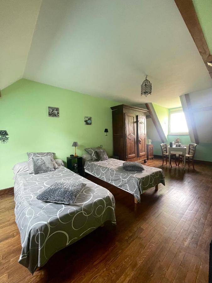 Chambre d’hôte pour 2 personnes, avec vue et terrasse