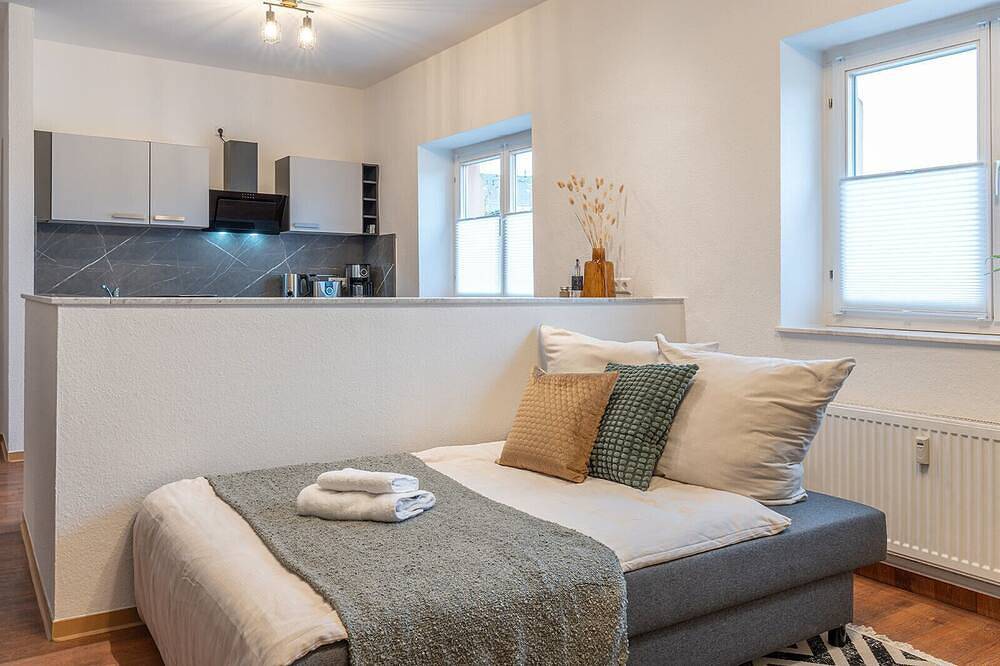 Ganze Wohnung, Regent Ferienwohnung an der Elbe für bis zu 7P, Altstadtlage, S-Bahn Dd, in Meißen, Meißen Region