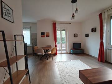 Ferienhaus für 4 Personen, mit Balkon und Garten in Luganer See (Lombardei)