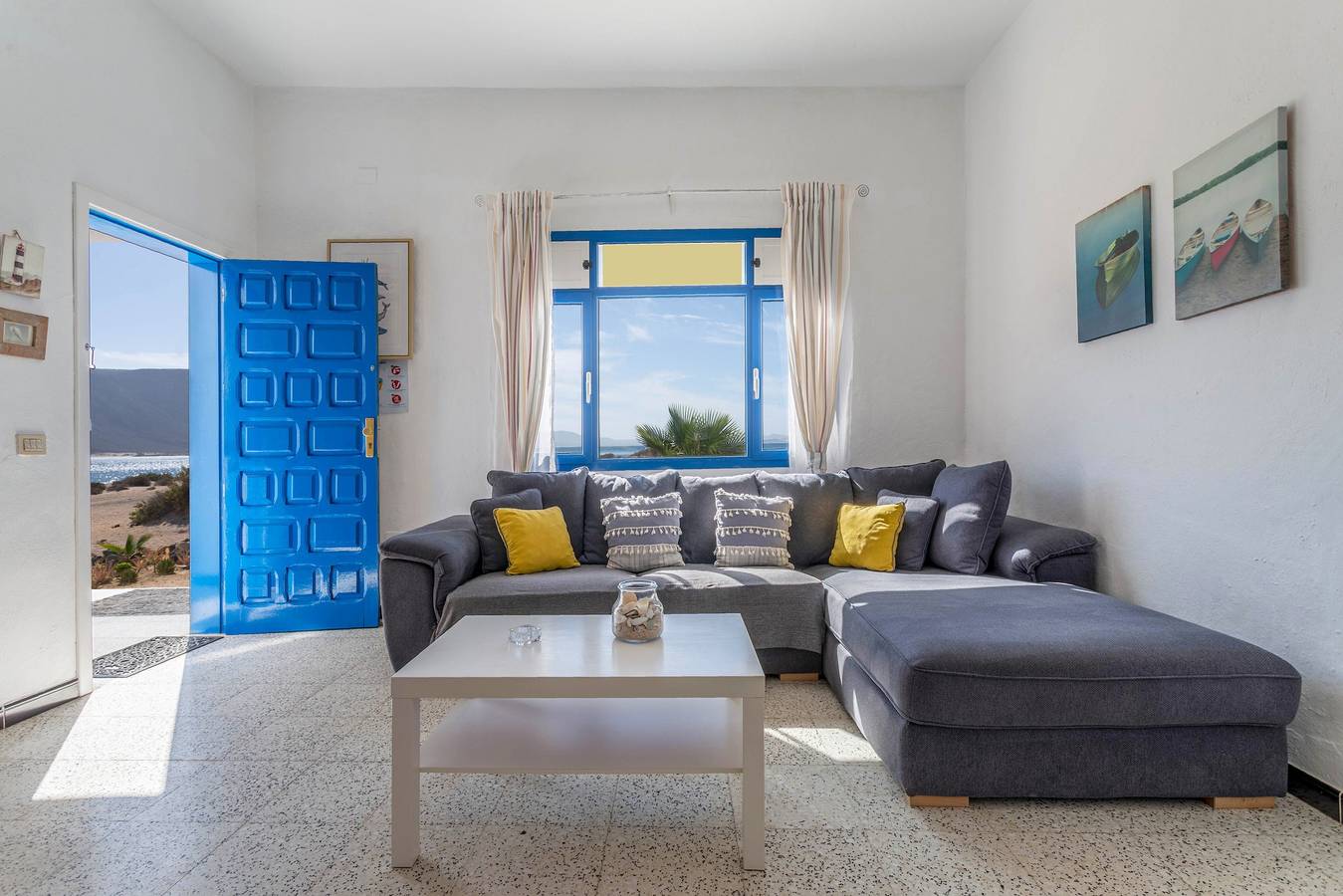 Casa de vacaciones "El Graciosero" cerca de la playa con vistas al mar, Wi-Fi y terraza in La Graciosa, Parque Natural Archipiélago Chinijo