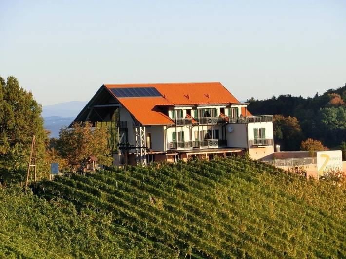 BnB für 3 Personen, mit Ausblick und Balkon sowie Garten in Steirerland